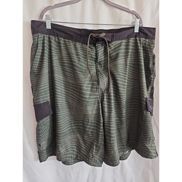 Wave Zone Other - Wave Zone 2x Swim Shorts Men's Green With Pockets